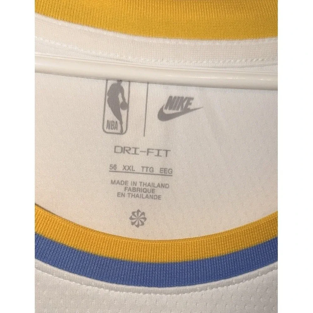 XXL (56) Nike Dri Fit Lakers Classic Edition Swingman Blank retail $120
